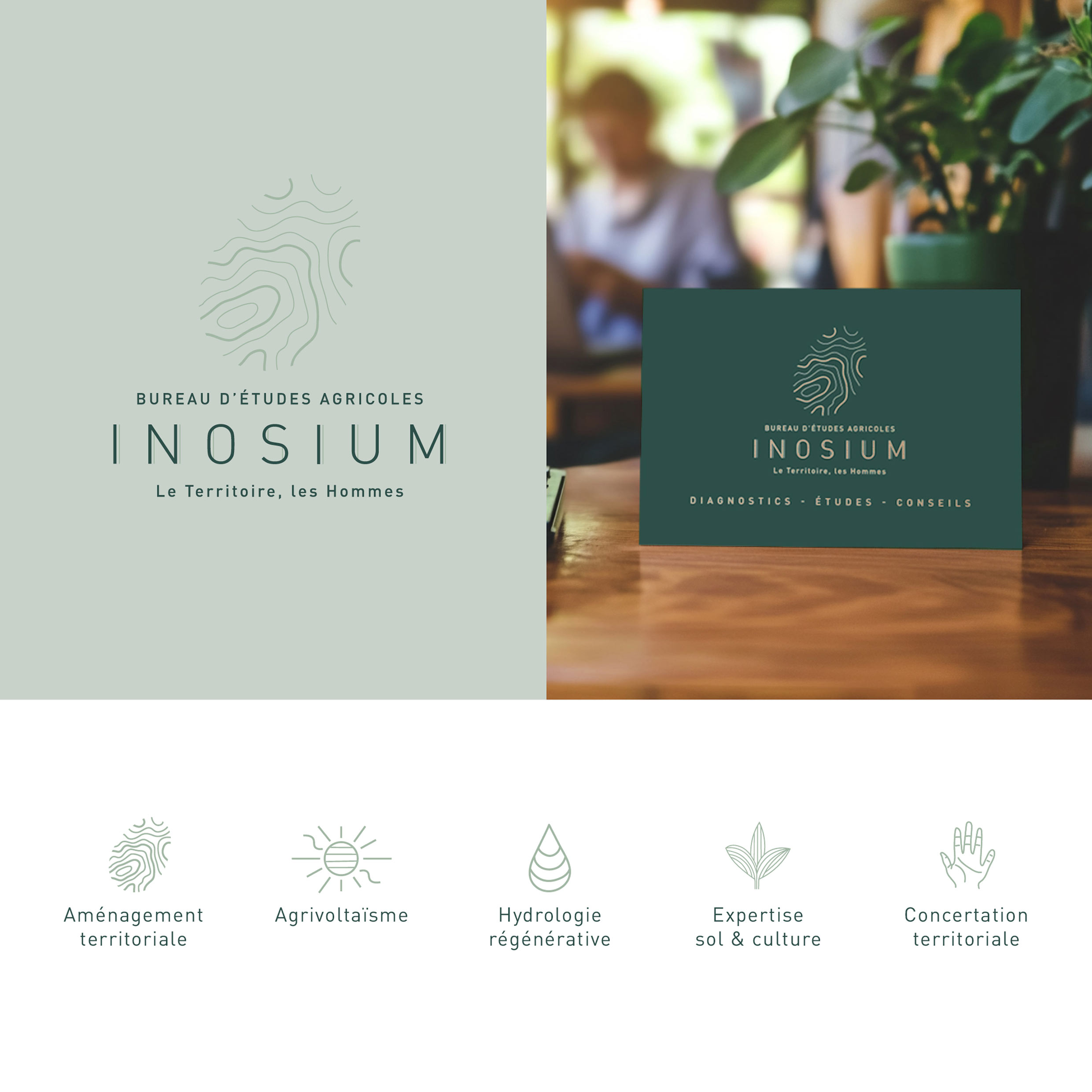 Création de l&rsquo;identité visuelle d&rsquo;Inosium